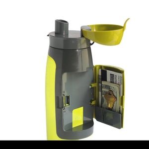 Water bottle storage container